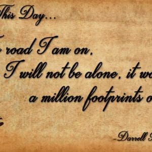 A quote from darnell scott, the author of the book " this day ".