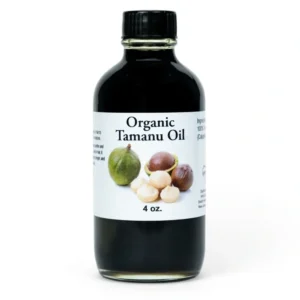 4 oz organic tamanu oil bottle